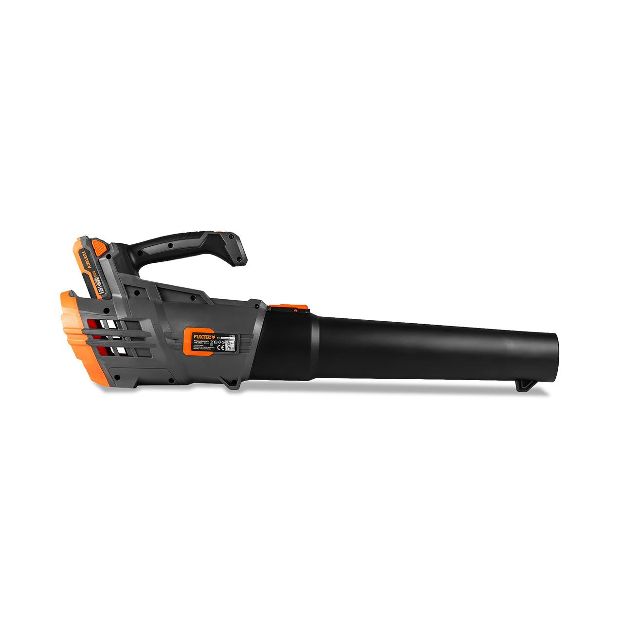FUXTEC 20V Akku Laubbläser FX-E1LB20 SET 1 mit 1 x Akku 4Ah, 1 x Ladegerät 2,4A