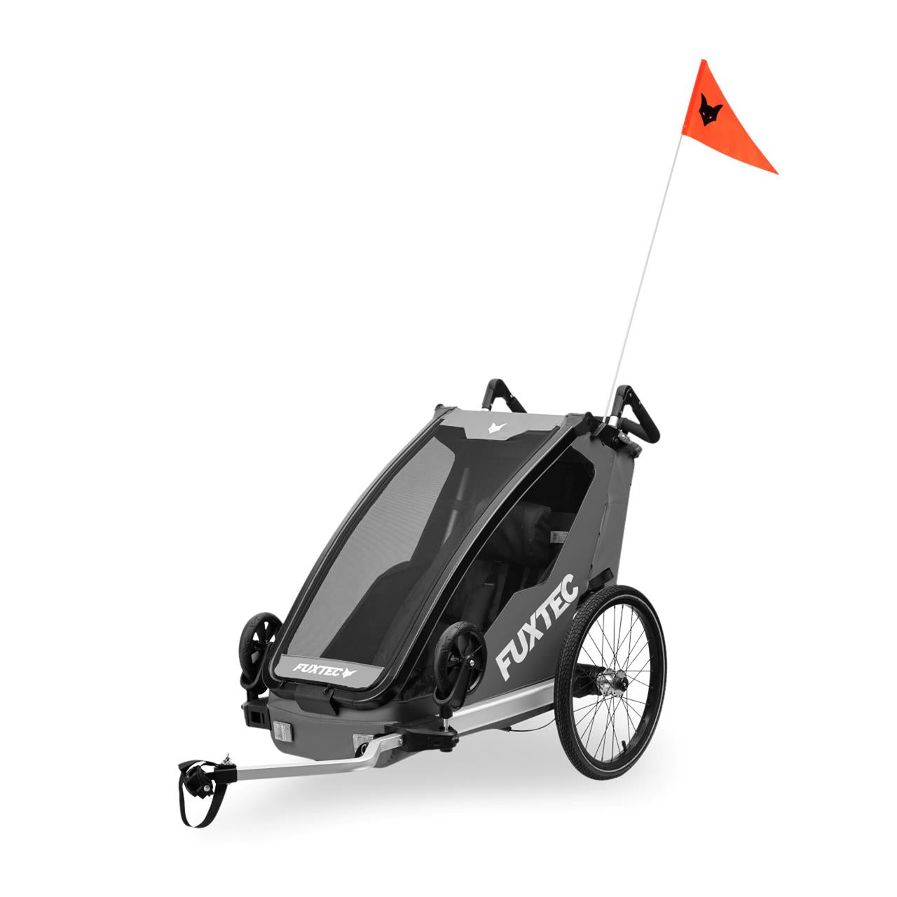 FUXTEC Fahrradanhänger FX-FA1S/Einsitzer