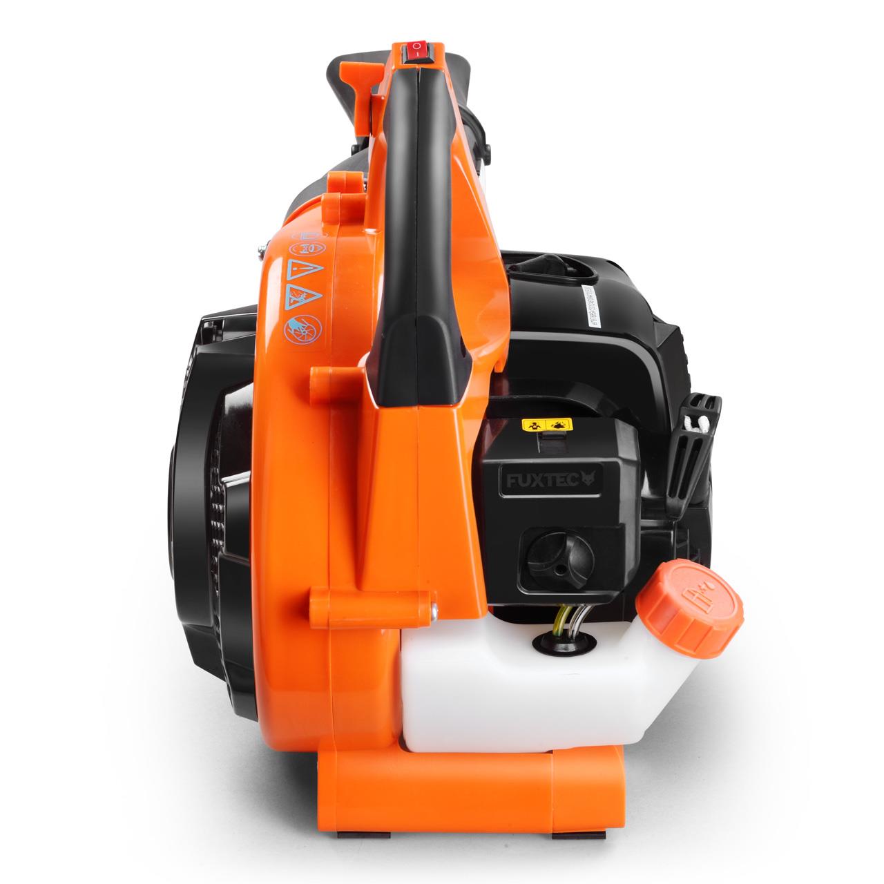 FUXTEC FX-LBS126 4in1 Laubsauger, Laubbläser, Laubhäcksler inkl. zwei Blasrohre