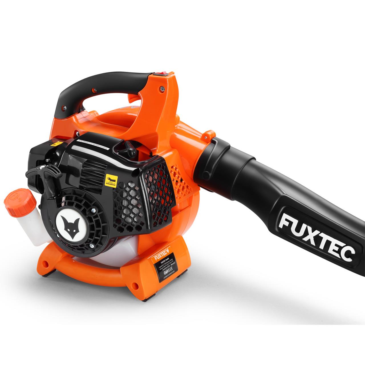 FUXTEC FX-LBS126 4in1 Laubsauger, Laubbläser, Laubhäcksler inkl. zwei Blasrohre