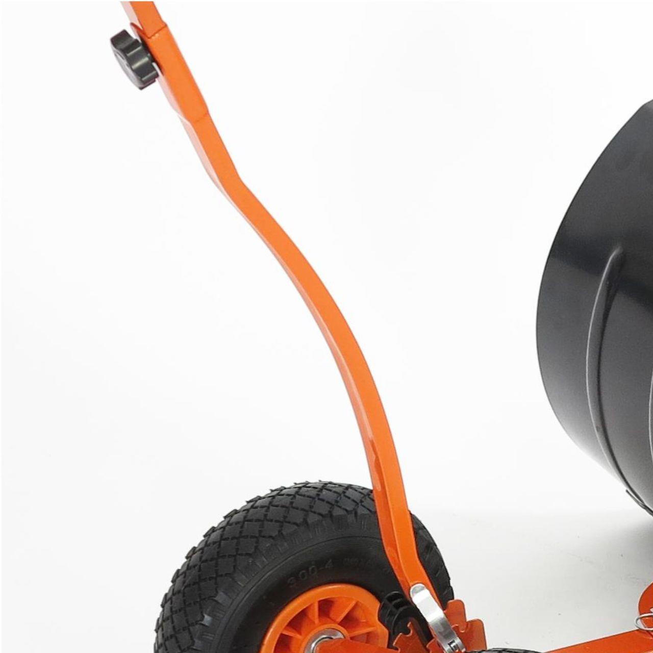 FUXTEC Schneeschaufel mit Räder Schneeschieber