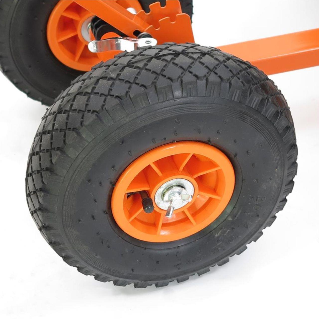 FUXTEC Schneeschaufel mit Räder Schneeschieber