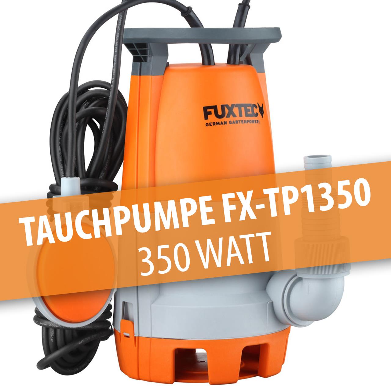 FUXTEC Tauchpumpe FX-TP1350
