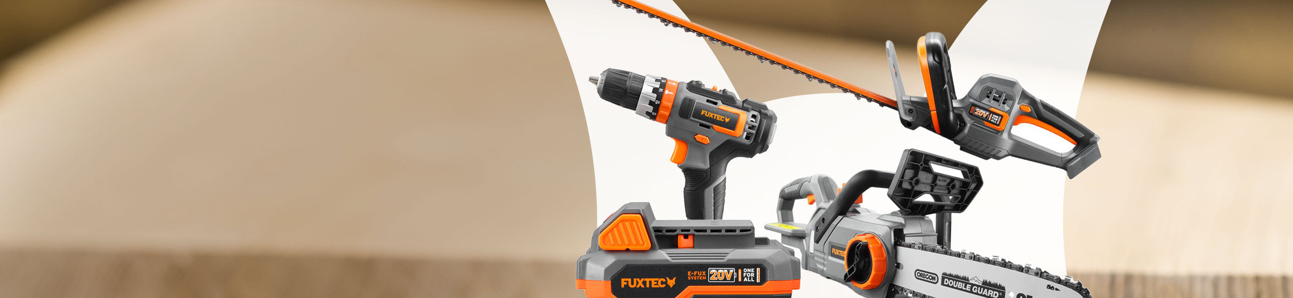 Akku-Gartengeräte und Akku-Werkzeuge