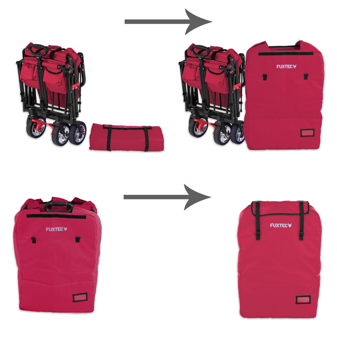 Gepolsterte Transporttasche FX-CT700 / FX-CT800 / FX-CTB800 Rot