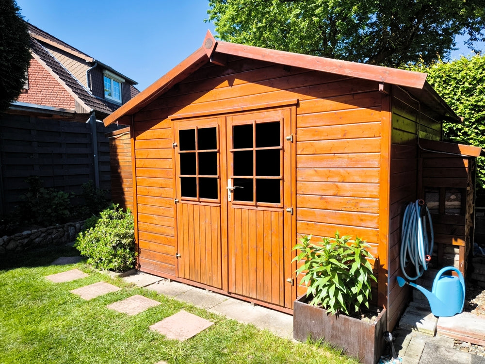 Gartenhaus selber bauen Titelbild