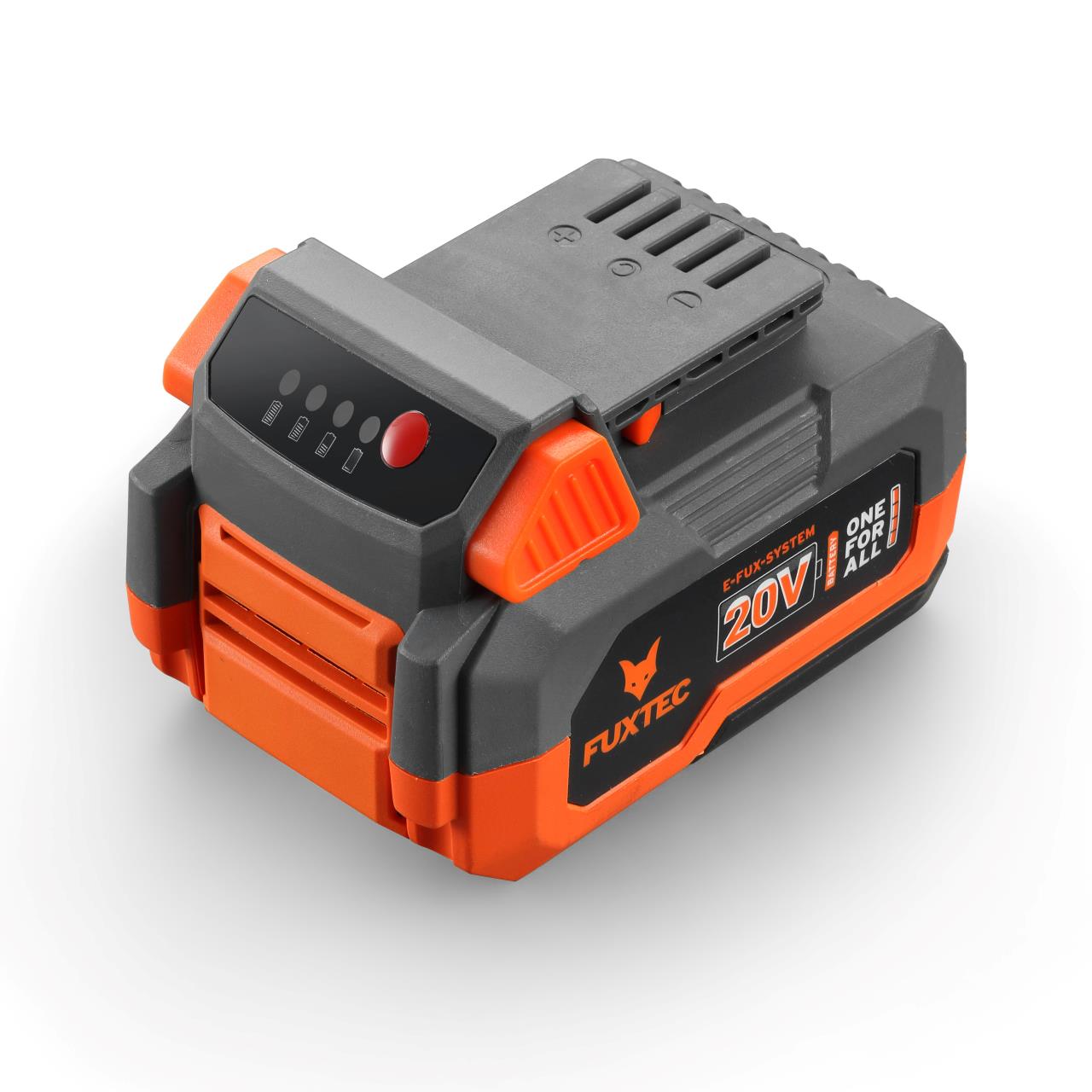 FUXTEC 20V Akku Laubbläser FX-E1LB20 SET 1 mit 1 x Akku 4Ah, 1 x Ladegerät 2,4A