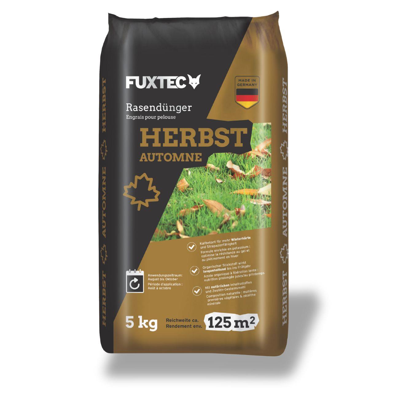 FUXTEC Herbstrasendünger FX-RDH5 5kg für 125m²