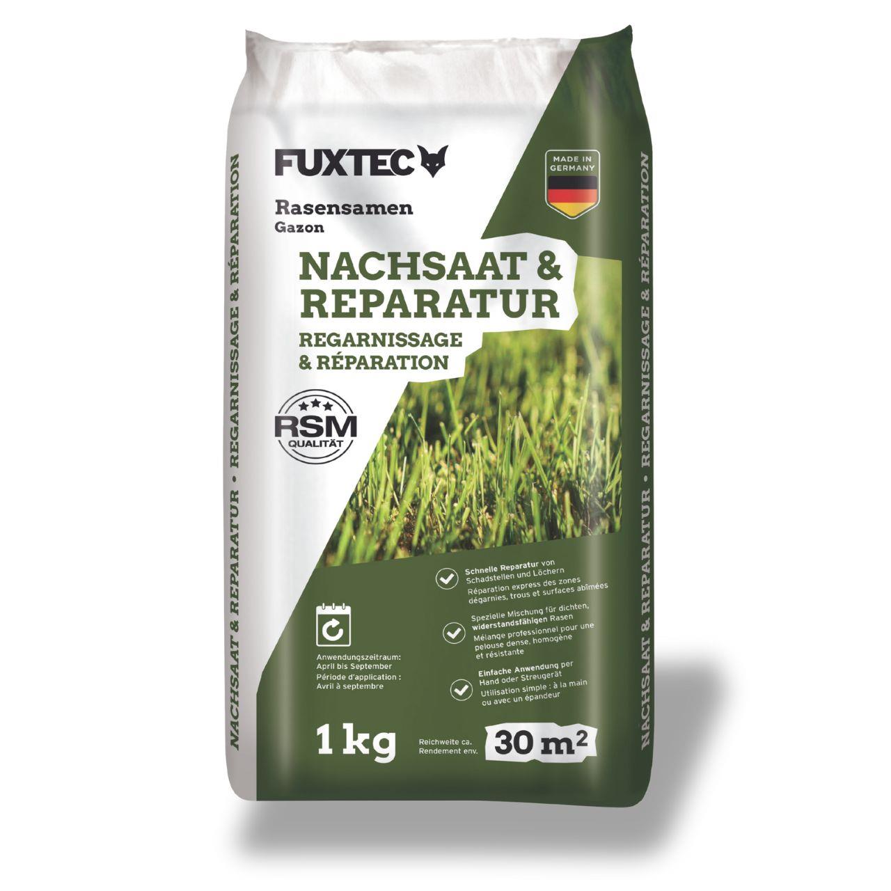 FUXTEC Rasensamen FX-RSNR1 Nachsaat & Reparatur