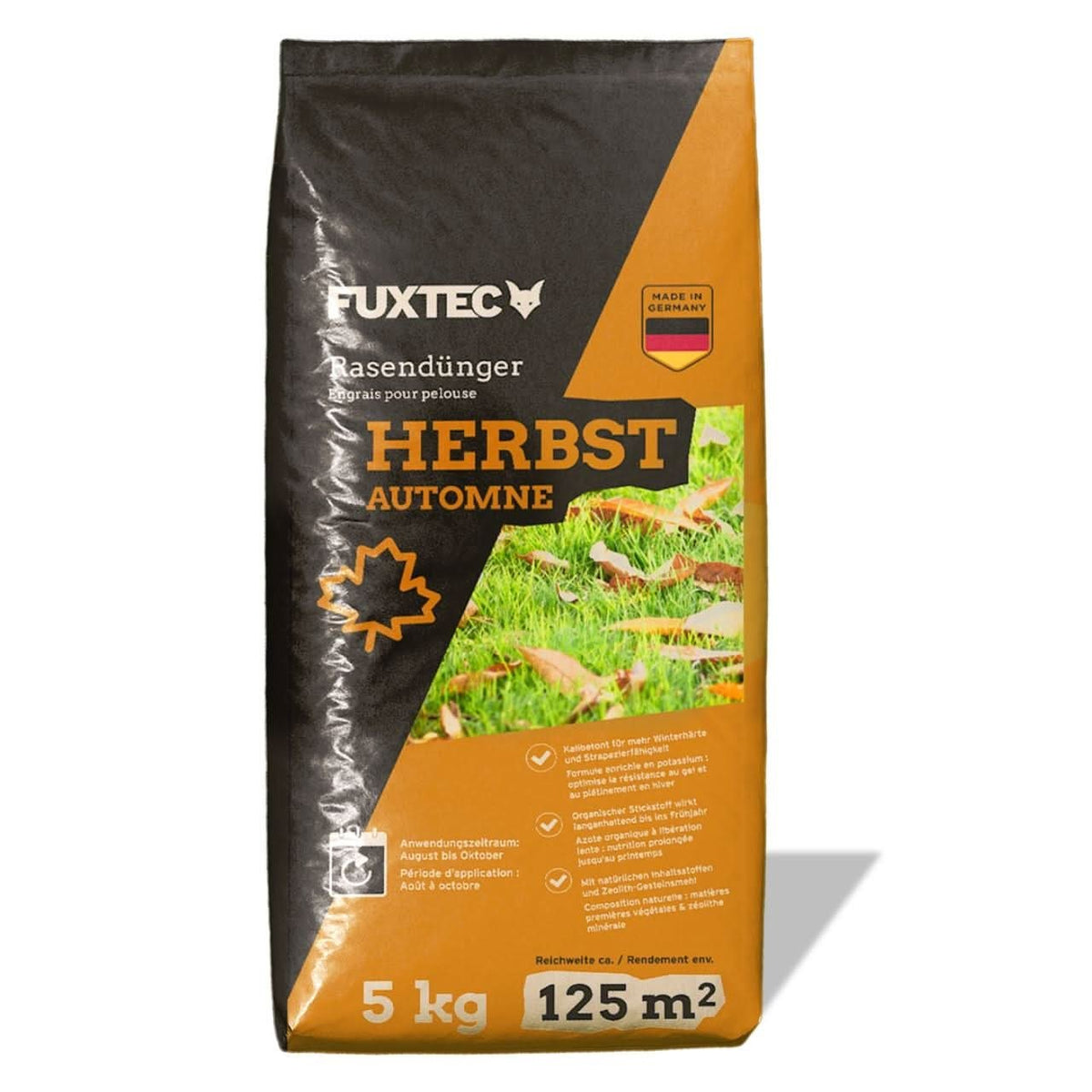 Rasen Reparaturset 500m² – 1 kg Rasensamen & 10 kg Dünger